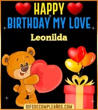 GIF Gif Happy Birthday My Love Leonilda